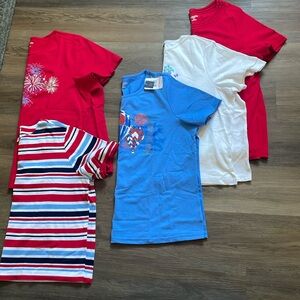 Women’s Breckenridge t-shirts Bundle of 5 shirts